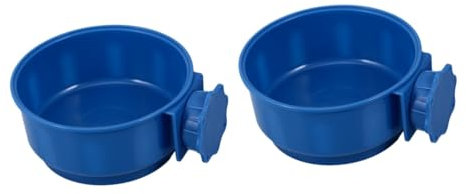 BELLIFFY 2stücke Hängende Futterschüssel Für Haustiere Wassernapf Und Futternapf Für Hundekäfige Geeignet Für Kleine Und Mittlere Hunde Katzen Und Kleintiere Einfach Zu Reinigen Und
