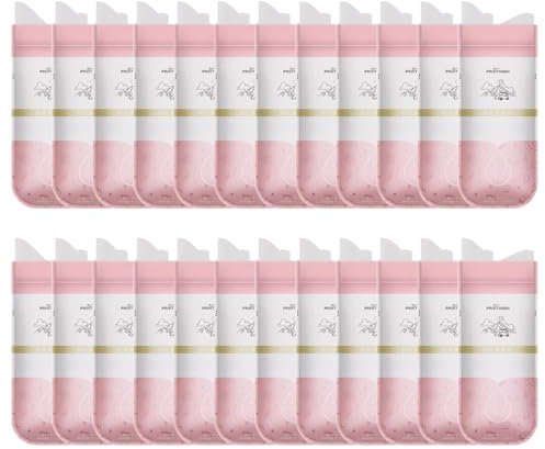 CYQQRDZSW Einweg-Urinbeutel, 750CC, Tragbarer Notfall-Pinkelbeutel für Frauen und Männer, Kotzbeutel, für Roadtrips, Camping, Wandern, Staus(24pcs)