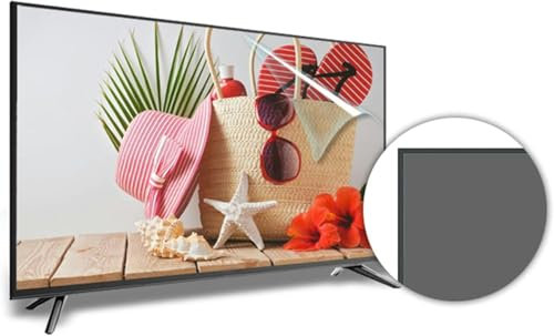 CNPRAZ Anti UV TV Screen Protector for 32-75 Inch - Blue Light Screen Filter - Matte Anti-Glare Anti Scratch Film for TCL/Samsung/Toshiba and Curved Displays/Clear / 49 Inches 1075x604 mm