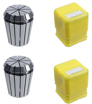 Rannb ER32 Chuck Spring Collet Chuck 1/8Inch Collets Set for CNC Clamping Device Engraving Machine-2pcs