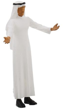 DRESSOOS Miniatur-menschenfiguren Aus Kunstharz Maßstab Winzige Figuren Für Puppenhaus Und Dioramen Stehende Menschen Für Miniatur-szenen Tortenaufsätze Für Sammler