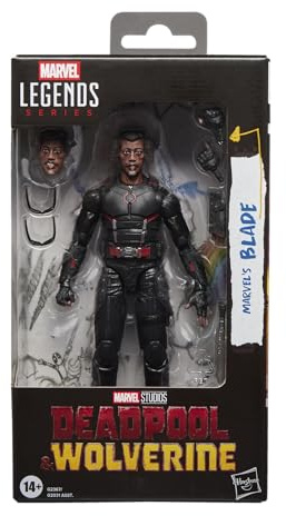 Marvel Legends Series Marvel's Blade, Marvel Studios' Deadpool & Wolverine Movie Collectible 6-Inch Action Figure Gift