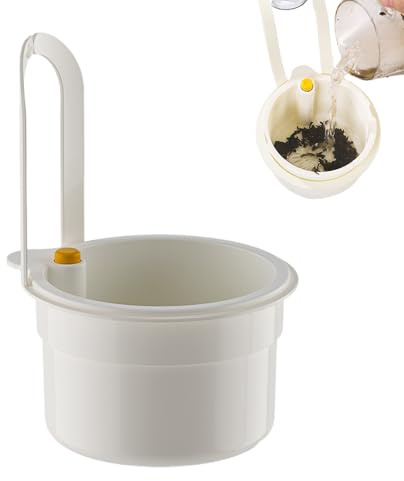 Générique Cucina Cestino per cestello Filtro di scarico in acciaio inox Lavello Appeso | inserto automatico con rete, alla cucina durevole per dormitorio roulotte