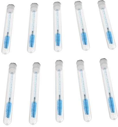 Homoyoyo 10pièces Brosse à Cils Peigne à Cils Outil de Maquillage pour Mascara Lot de Applicateurs