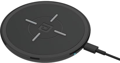 Wireless Charging Pad 15W Fast Charge – USB-C Wireless Charger for iPhone, Android & Earbuds, Qi-Certified Charging Mat, Sleek Non-Slip Design, Cable Included