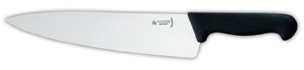 Giesser seit 1776 - Made in Germany - Kochmesser schwarz, Basic Black, Klinge 26 cm, rutschfest, scharfes Küchenmesser spülmaschinenfest, rostfrei