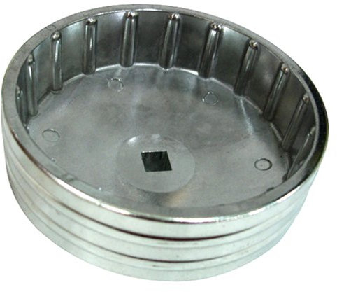 Ölfilterkappe Ölfilter Schlüssel Öldienstschlüssel aus aus Aluminium Druckguss 96 mm 18 kant (Nuten) - Geeignet für viele Fahrzeugtypen