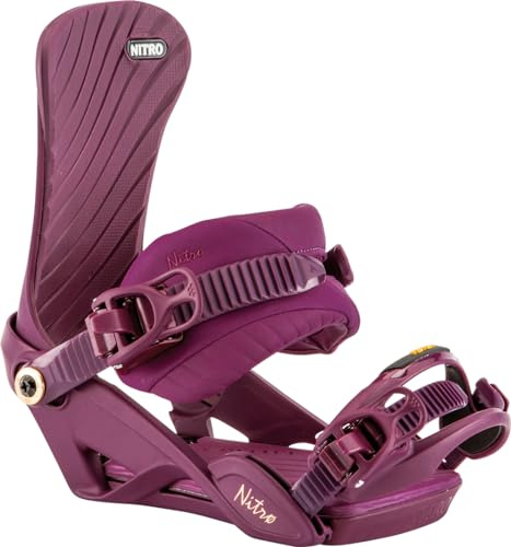 Nitro Snowboards Ivy Fijaciones de Snowboard, Mujer, Port, S/M