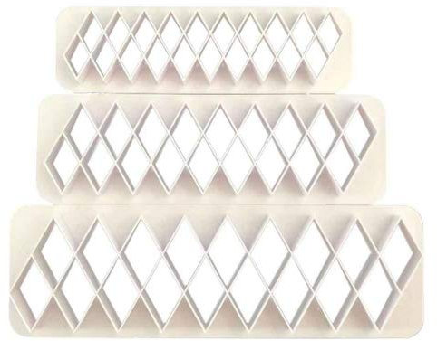 3x Puzzle Fondant Ausstecher Kuchen Biskuitform Fondant Decor Backenwerkzeuge