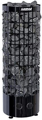 Harvia Cilindro Black Steel Saunaofen 6,8 kW PC70 integrierte Steuerung Stahl schwarz