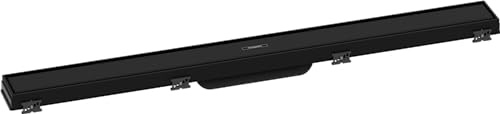 hansgrohe RainDrain Match 56038670 - Desagüe de ducha (800 cm, altura regulable), color negro mate