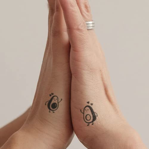 MyJagua Tattoo • Unzertrennlich | 1-2 Wochen Tattoo | Auf Pflanzenbasis | Hautverträglich | Wasserfest | Neue Tattoo Technologie | Kein Klebe Tattoo | Partner Tattoo