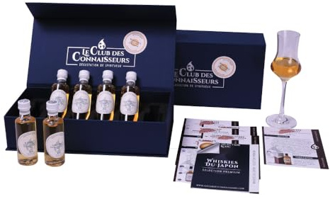 Coffret Dégustation Whisky Du Japon Premium 6 x 40ml - En Solo Ou En Duo