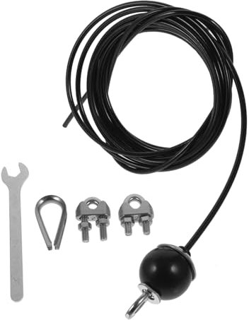 WOONEKY 1 Satz Fitness-Rollenkabel stabiles Flaschenzugkabel Professionelles Fitnessangebot Ropes Fitness Fitness-zubehã¶r Ersatzkabel Trainingskabel Kommerziell Zubehör Fitness-Seil Gummi