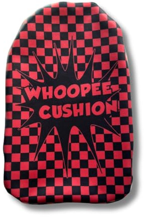 Red Whoopie Cushion Stoma Bag Pouch | Funny Ostomy Cover for Colostomy, Ileostomy & Urostomy | Soft & Stretchy for Comfort, Discretion & Style
