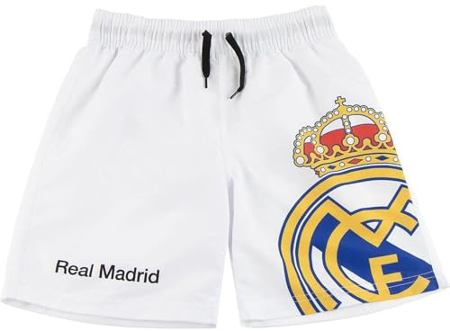 CERDÁ LIFE'S LITTLE MOMENTS Bermuda baño Real Madrid para Niños, Pantalón De Natación Oficial Y Secado Rápido | Bañador Infantil Costume a Slip Bambini e Ragazzi