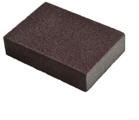 Herramienta de limpieza de óxido de cocina, esponja de esmeril, borrador, limpiador de descalcificación para ollas, sartenes, eliminación de suciedad difícil, granos de alúmina, carborundo