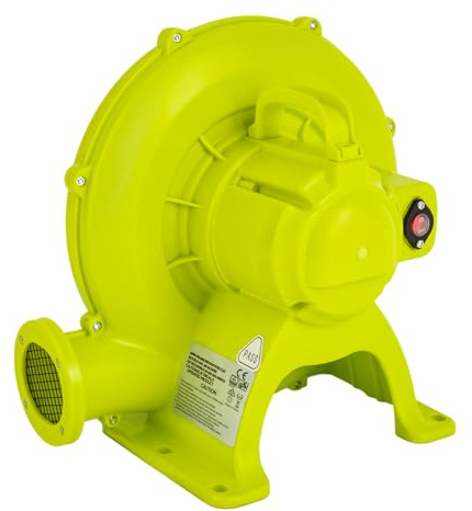 Luftgebläse 450W 220-240V Aufblasbares, Luftgebläse-Pumpengebläse, Bounce House Blower, Air Blower for Inflatables, Hüpfburg-Gebläse für Hüpfburg-Spiele im Freien