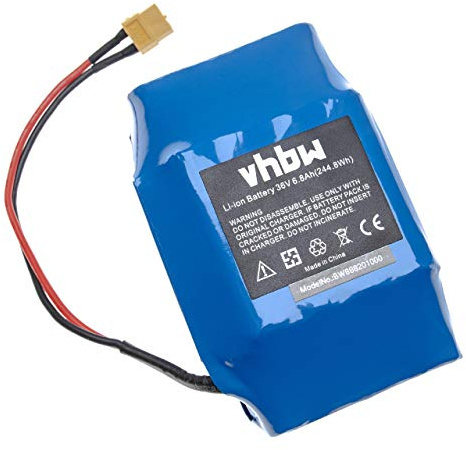 vhbw Batterie Remplacement pour Jetech JT-BC200-09, JT-BC201 pour E-Scooter (6800mAh, 36V, Li-ION, avec câble)