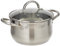 BERGNER Gourmet Cacerola, Acero Inoxidable, 20 cm-3,3 L