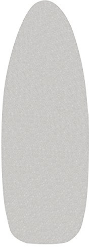 MSV - Copriasse da stiro di ricambio, 100% cotone con coulisse - Copriasse universale - Imbottitura in poliestere - Lavabile in lavatrice a 40°C - 120 x 38 cm - Universale