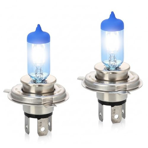 2x Stück * 24V * H4 Xenon Optik GAS Halogen Lampen TRUCK für LKW BUS Super White Birnen Autolampen 75W 100% Zugelassen im Bereich der StVZO