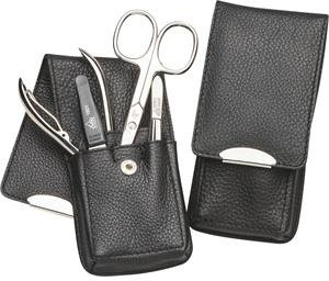 Manicure Stecketui 4-teilig schwarz 1 Stk.