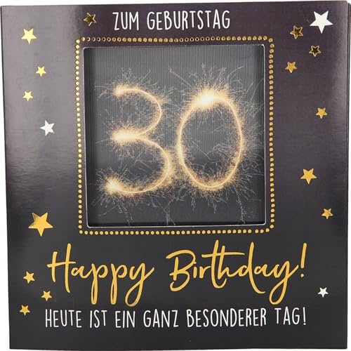 Depesche 11130-003 - 3D Grußkarte mit Musik und Licht, witzige Geburtstags-Karte mit farbenfrohem Motiv, passendem Spruch und Innentext