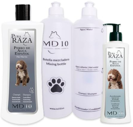Hundeshampoo Gegen Geruch-Hundeshampoo braunes Haar-Hundeshampoo gegen juckreiz-Hunde Shampoo fellpflege Spanischer Wasserhund-Hunde Conditioner-Hund langhaar-Fell Conditioner Spanischer Wasserhund