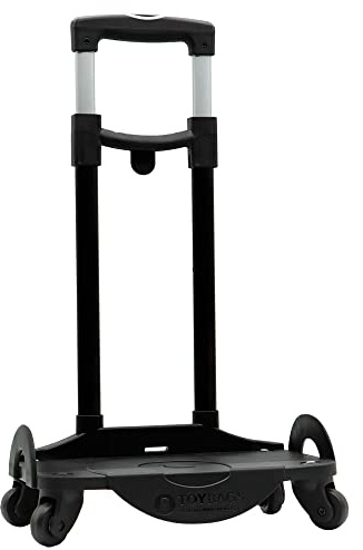 Chariot Toybags Trolley 360 º multidirectionnel - roulettes pivotantes 360 º - comprend butée avant anti-basculement - parties latérales renforcées - s'adapte parfaitement à tout sac à dos - Toybags