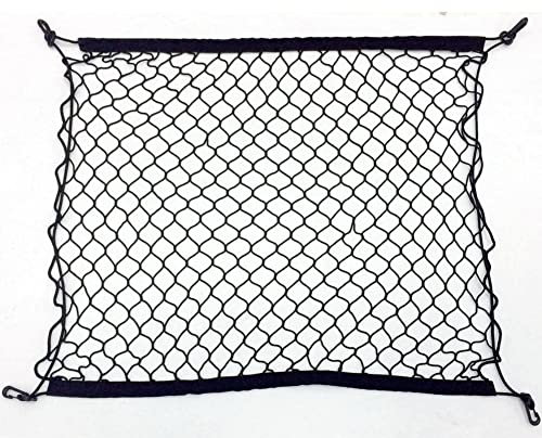 Kofferraumnetz, für Audi A3 A4 B6 B7 B8 A6 Q5 Q3 (Auto Care Kofferraum Gepäckaufbewahrung Cargo Organizer Nylon Elastisches Netz)