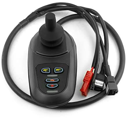 24V Dual Drive Brushed Motor Joystick Controller Vorwärts Rückwärts Max Strom 45A Für Indoor Elektrorollstuhl Fahrrad
