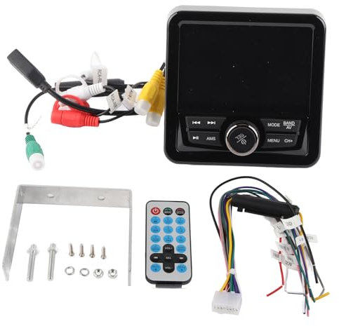 Marine Lautsprecher Bluetooth Auto AM/FM Radio Stereo Empfänger Marine Stereo Audio Radio Auto Stereo Empfänger Wasserdicht Bluetooth MP3 MP5 Boot Media Player Verlustfreie Musik für Yachten Fahrzeuge