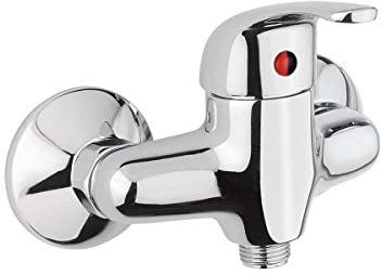 Damast - Miscelatore Doccia Esterno interasse connessione 10 cm 12087 - RUB11286 - Cromo