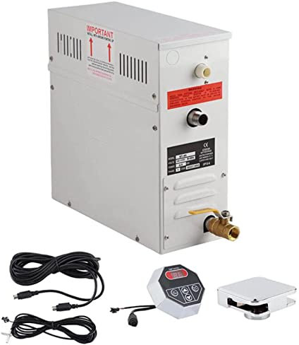 Saunaofen, Saunaofen, 3 kW, 4,5 kW, 6 kW, 9 kW, Heim-Spa, Trockendampfbad, Saunaofen, 220 V–380 V mit interner Steuerung, elektrischer Saunaofen, 25–55 °C Einstelltemperatur, 380 V–4500 W (220 V, 900