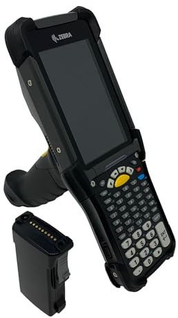 Zebra MC9300 Mobile Computer, MC93 Android 13 1D/2D Barcode Scanner (Extended Range), 53-Key Alpha Numeric Keyboard.