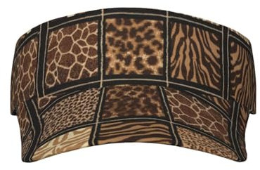 Wassermelonen-grüner Erwachsenen-Sonnenschutz, offener Hut, für Herren und Damen, verstellbarer Sonnenschutz, Outdoor-Sport, Sonnenschutz, Hut, Wilder Zoo, Einheitsgr��e