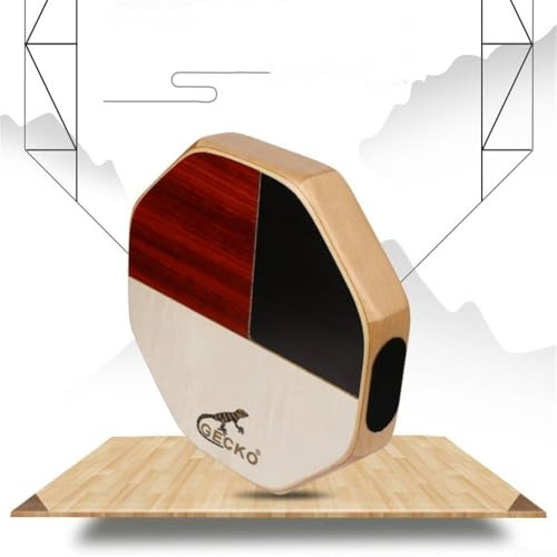 Cajon Handtrommel, 3 Teile, tragbare kompakte Cajon-Box-Trommel, einfach mit den Fingern oder Handflächen tippen, für Outdoor-Spielen wie Reisen, Camping