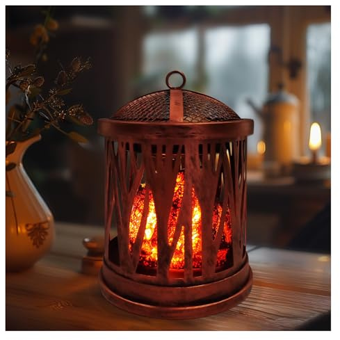 LIFFY Wax Melt Candle Warmer - Electric Melter with Lamp & Timer, Fragrance Warmer, Oil Burner, Aromatherapy Essential for Home & Office, Melt Warmer for Scented Wax Gift & Decor (Copper)