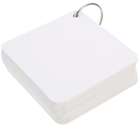 Operitacx 300blätter Papierkarten Blanko-notizkarten Memo-lernkarten Bastelkarten Für Schule Büro Diy Scrapbooking Mit Hochwertigem Material