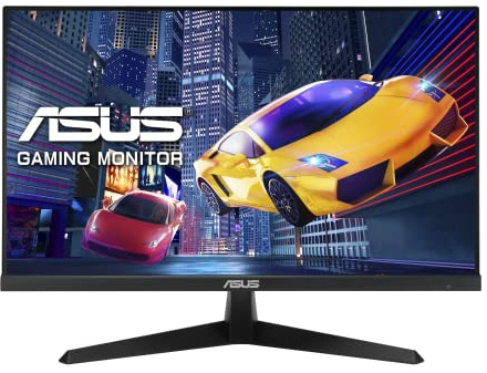 ASUS 24 inch 120Hz Gaming Office Computer Monitor (VY249HGR) - 1080p(Full HD), IPS, 120Hz, 1ms, Adaptive Sync, Eye Care Plus, Blue Light Filter, Flicker Free, SmoothMotion, DisplayWidget, 3yr warranty