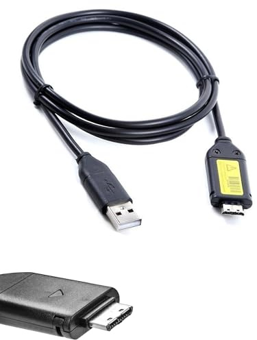 Cable cargador de cámara Samsung UC-C3/C5/C7 CB20U05A/B EA-CB20U12/EP CB20U05A, para cargador de cámara digital Samsung WB2000, WB210, WB500, WB5000, WB550, WB5500, WB600, WB610, WB650, WB660, Serie