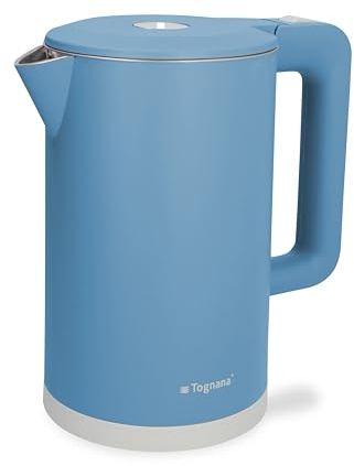 Tognana Iridea, Bollitore 1,7 L, plastica-acciaio Inox, Carta da Zucchero