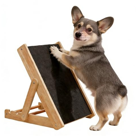 Huehkir Tavoletta Da Grattare Le Unghie Dei Cani,A Carta Vetrata Regolabile - Tavola Per La Dei Cani | Per Casa, Soggiorno, Cucina, Appartamento, Angolo, Area Di Gioco, Da Solo