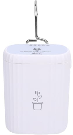 LiebeWH Kit de Riego por Goteo Inteligente WiFi, Riego Automático para 4 Plantas en Macetas con Aplicación de Control Remoto, Alerta de Escasez de Agua para Balcones Interiores