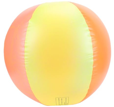 EIMSOAH Förtjockad PVC Uppblåsbar Badboll 60 Cm Megastorlek Rund Poolboll för Oändligt Utomhusnöje