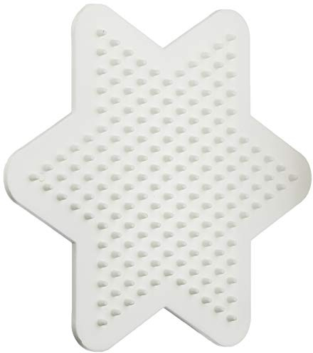 Hama - 270 - Loisir Créatif - Midi Plaque - Petite Étoile, Blanc