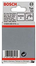 Bosch 5000x Feindrahtklammern, Typ 53/14 | Länge 14 mm,