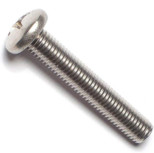 Hard-to-Find Fastener 014973200466 Phillips Pan Machine Screws, 1/4-28 x 1-1/2, Piece-6