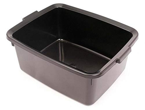 Addis 12L 5 Star rechteckig Schüssel schwarz 170 mm x 420 mm x 330 mm